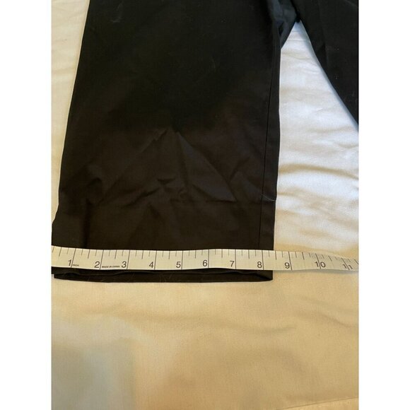 Karen Kane Womens Black Capri Size 18W Cotton Spandex Lifestyle Side Split NEW - Picture 11 of 11